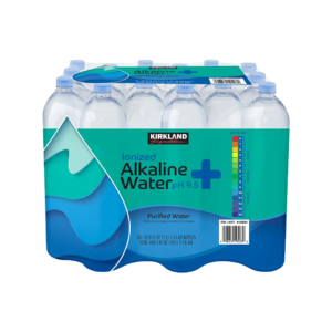 Kirkland Signature Alkaline Water, 1 L, 18-count-SAMDAY1