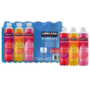 Kirkland Signature Flavored Sparkling Water, 17 fl oz, 24-count-SAMDAY1