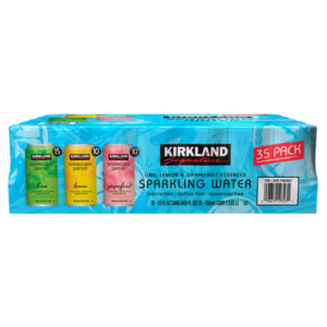 Kirkland Signature Sparkling Water, Variety Pack, 12 fl oz, 35-count-SAMDAY1