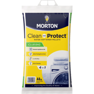 Morton Water Softener Pellets, Clean and Protect, 44 lbs-SAMDAY1