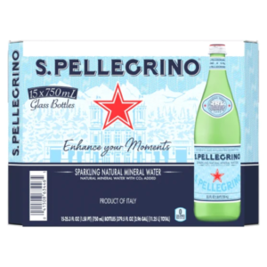 San Pellegrino Sparkling Natural Mineral Water, 25.3 fl oz, 15-count-SAMDAY1