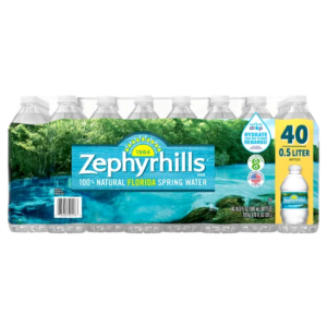 Zephyrhills Natural Spring Water, 16.9 fl oz, 40 ct-SAMDAY1