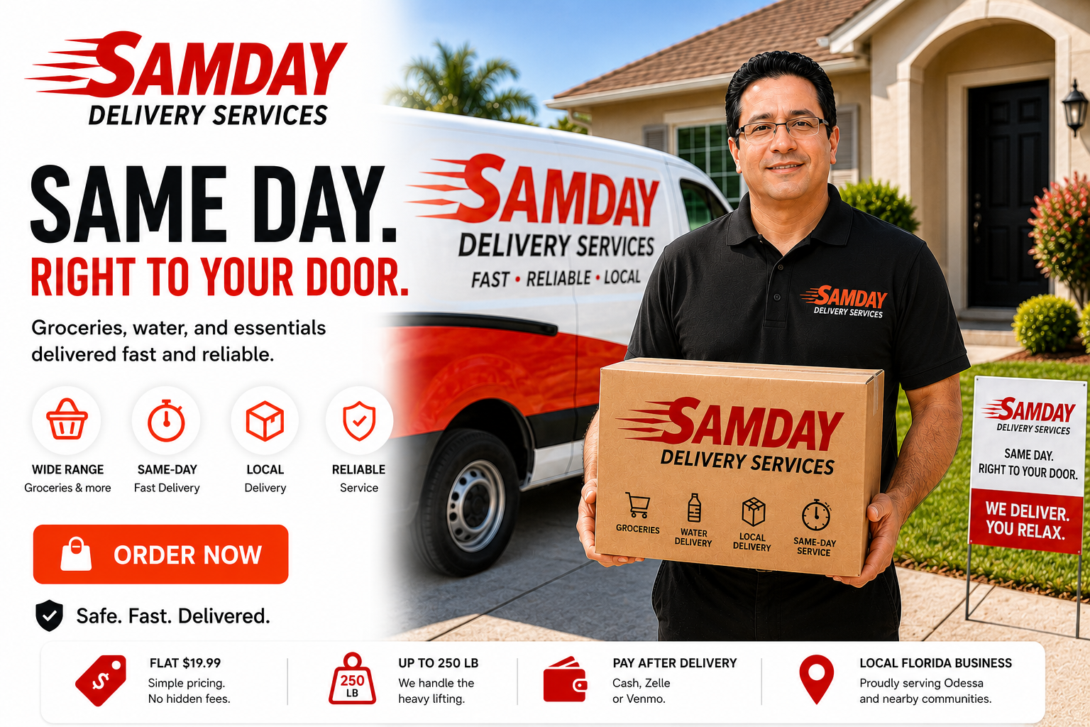 SAMDAY Black Tshirt
